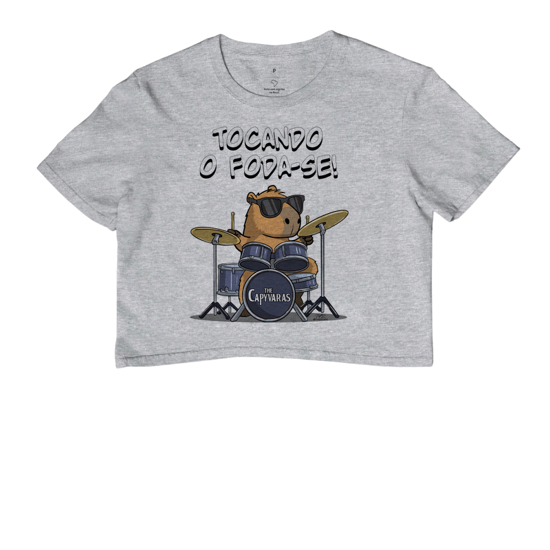 Camiseta Capivara Tocando o Foda-se - Imagem 6