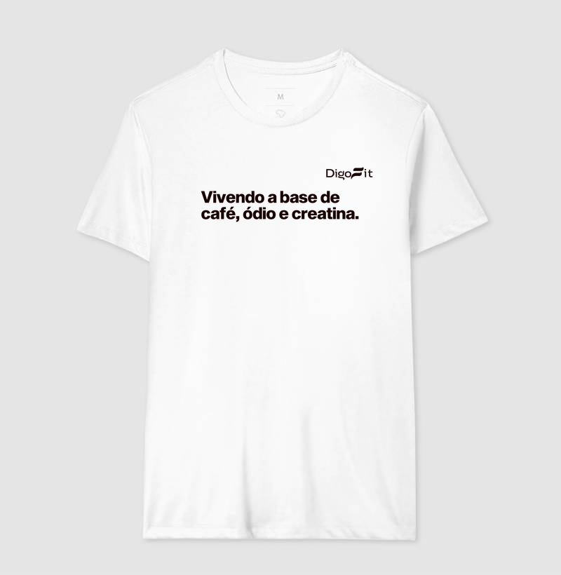 CAMISETA ACADEMIA CAFÉ ÓDIO E CREATINA - Imagem 4