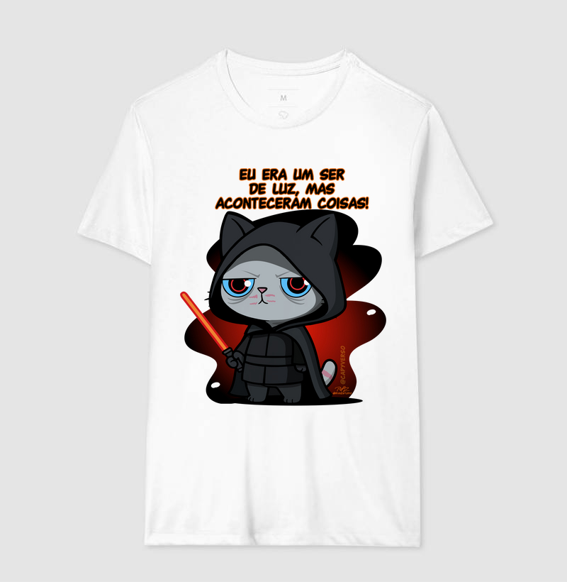 Camiseta Gato Sincero coisas - Imagem 4