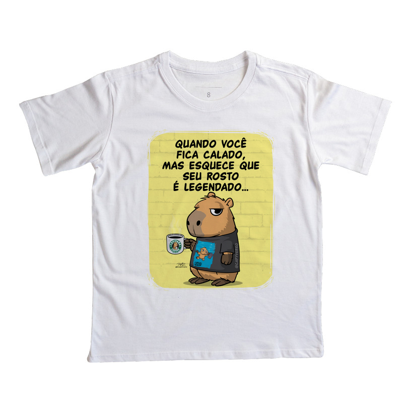 Camiseta Capivara Legendado - Imagem 3