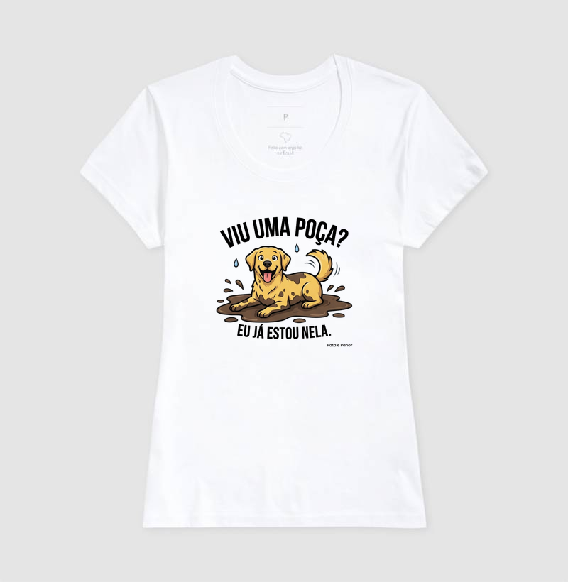 CAMISETA LABRADOR POÇA - Imagem 5