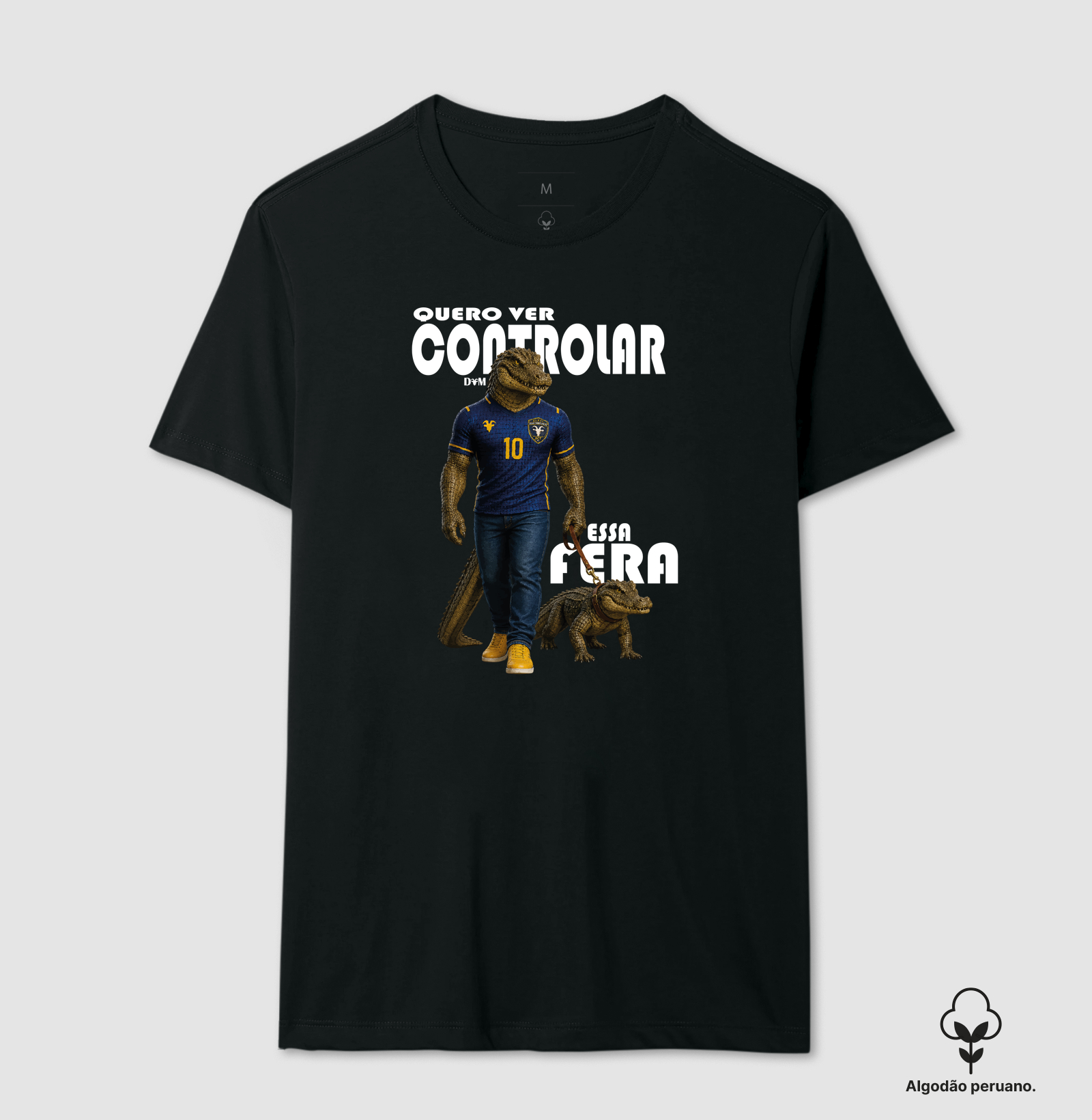 Especial Dia dos Pais (pet) - Camiseta Quero Ver Controlar Essa Fera - Imagem 6