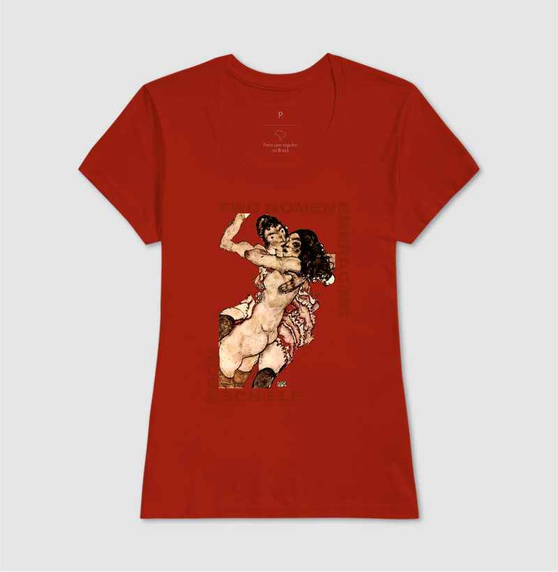 Duas mulheres se abraçando (1915) - Egon Schiele - Imagem 11