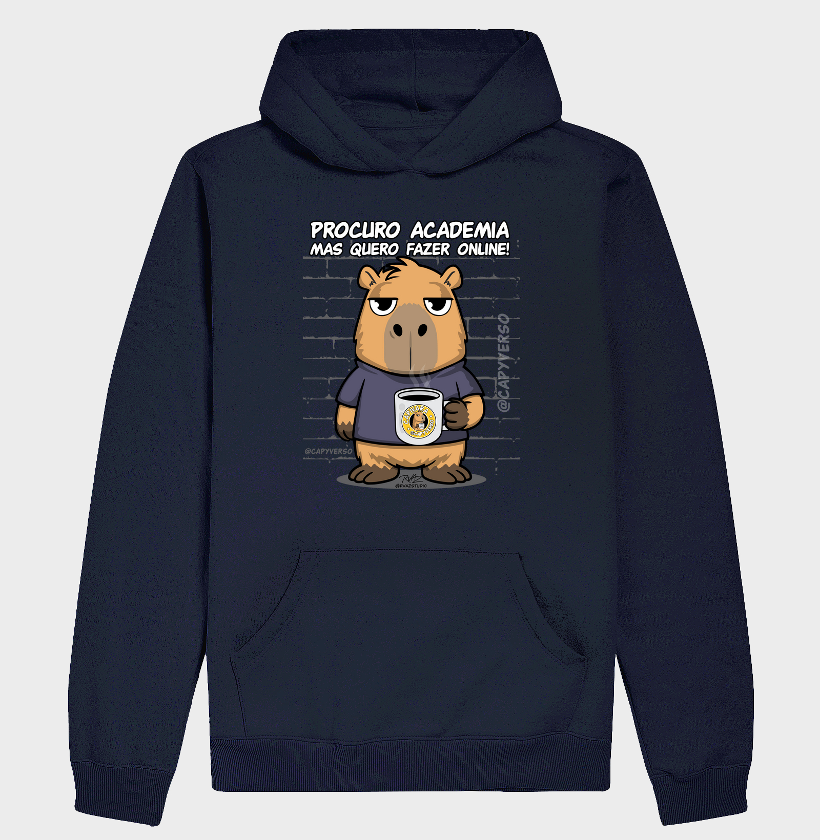 Camiseta Capivara Academia Online - Imagem 4