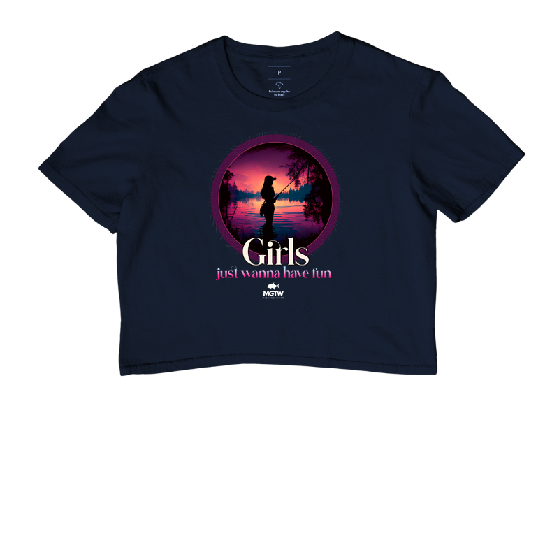 CROPPED GIRLS JUST WANNA HAVE FUN - Imagem 3