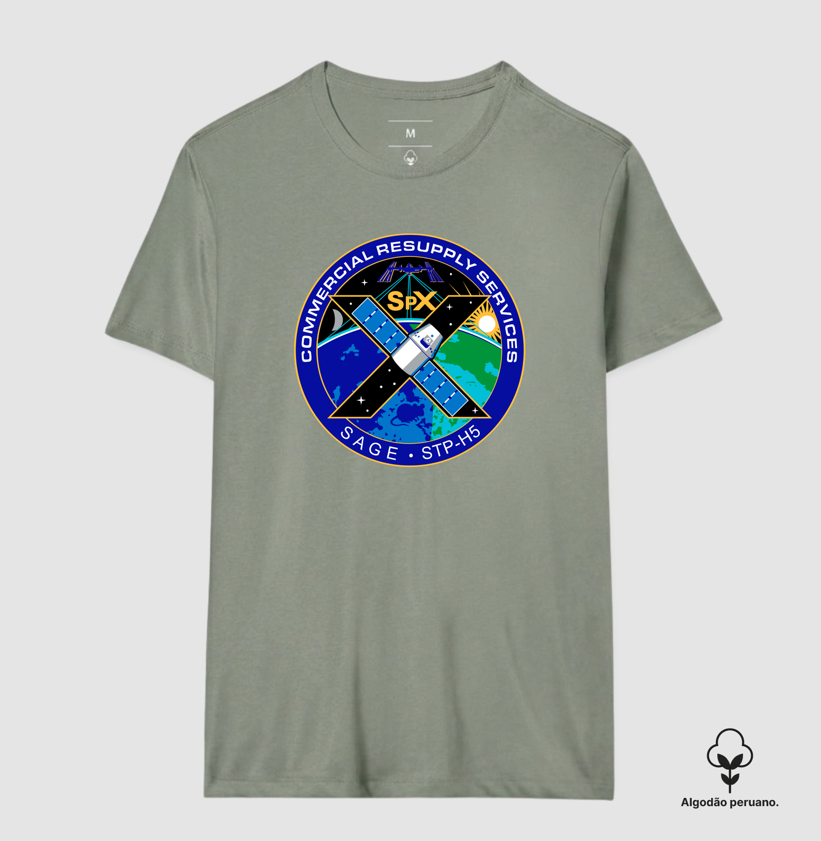Emblema SpaceX CRS-10: Missão ISS (Coleção Odyssey) - Imagem 9