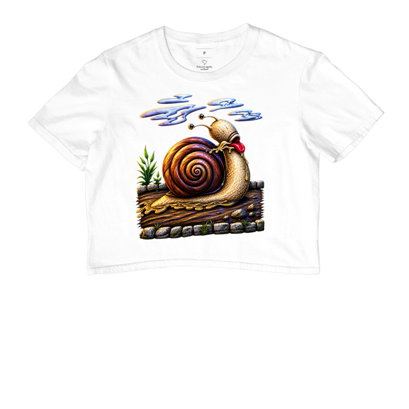 Cropped Caracol 3D - Imagem 5