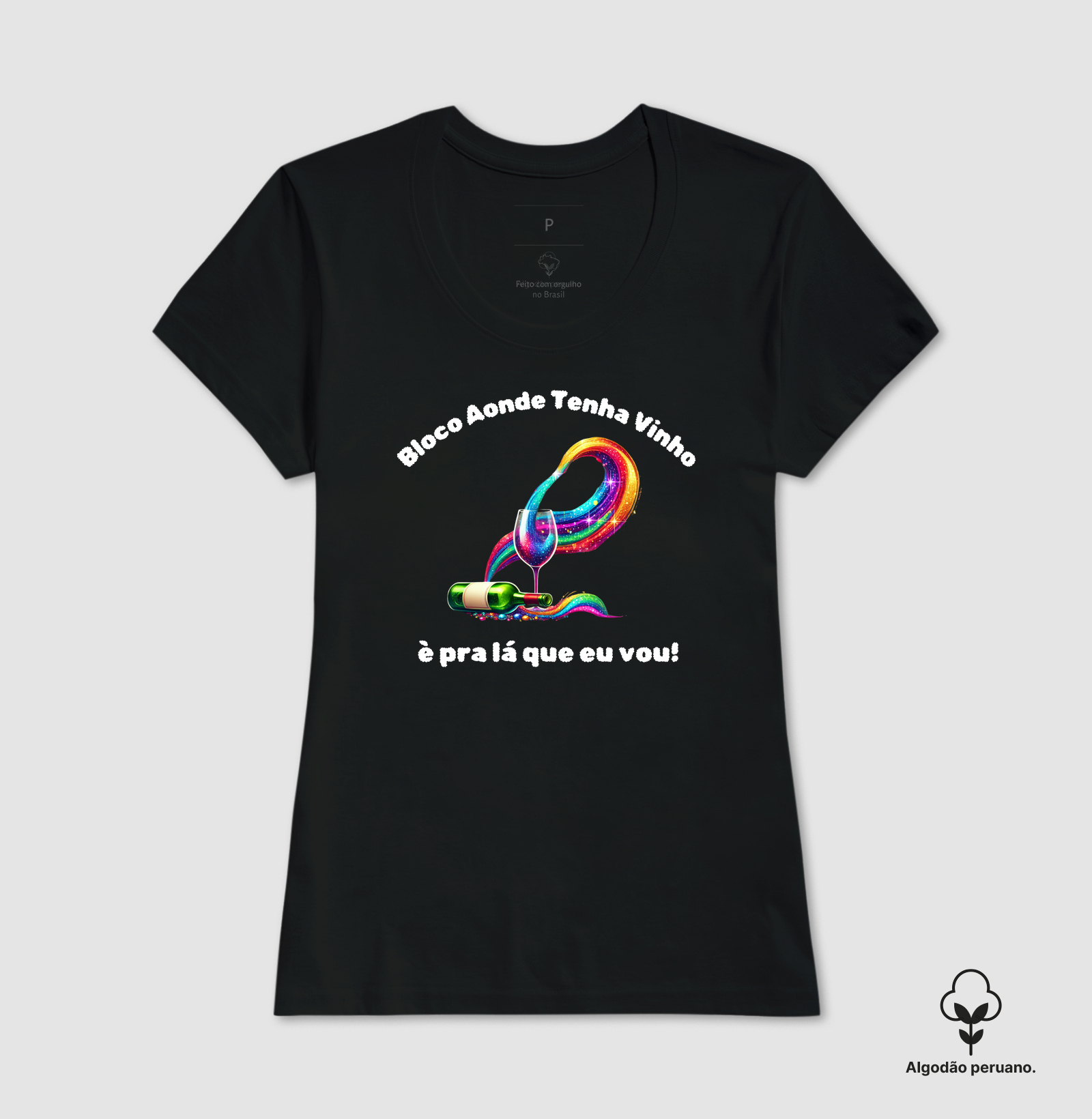 Camiseta Bloco do Vinho - Imagem 6