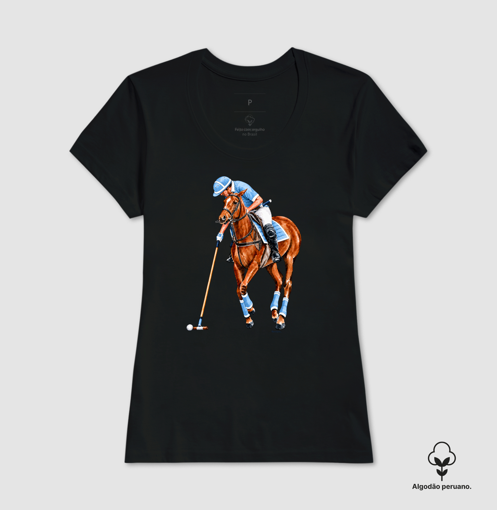 Polo -  Celeste - Imagem 4