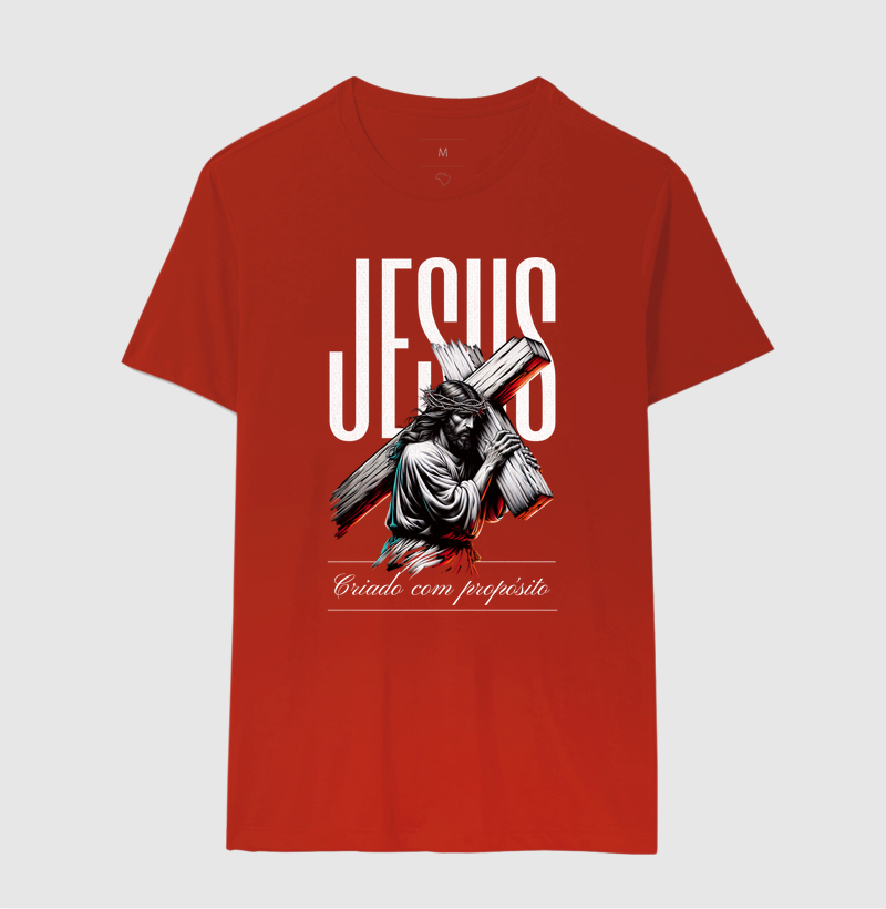 Camiseta Criado Com Propósito - Imagem 4