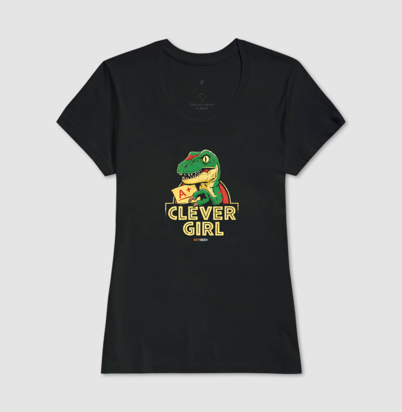Camiseta Clever Girl - Imagem 5