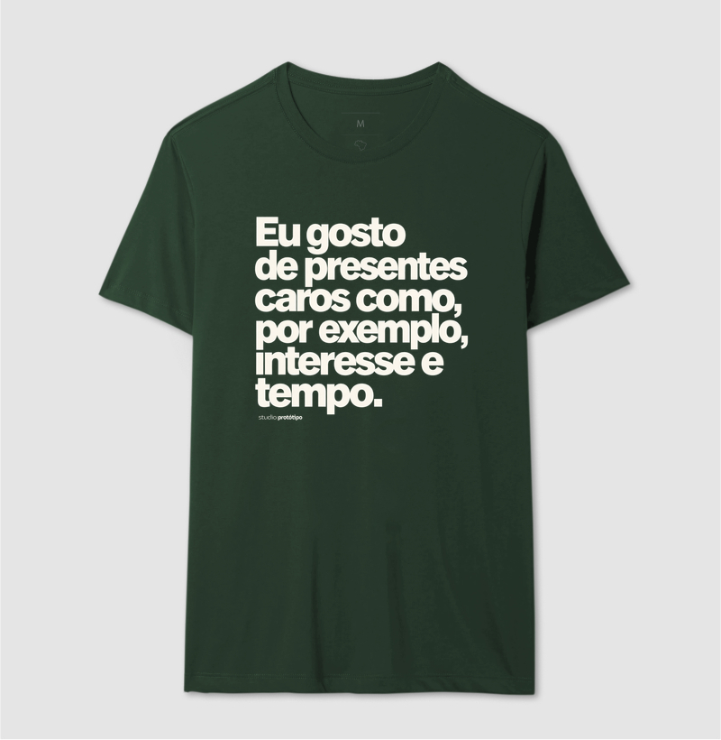 Eu Gosto de Presentes Caros (estampa G) - Imagem 12