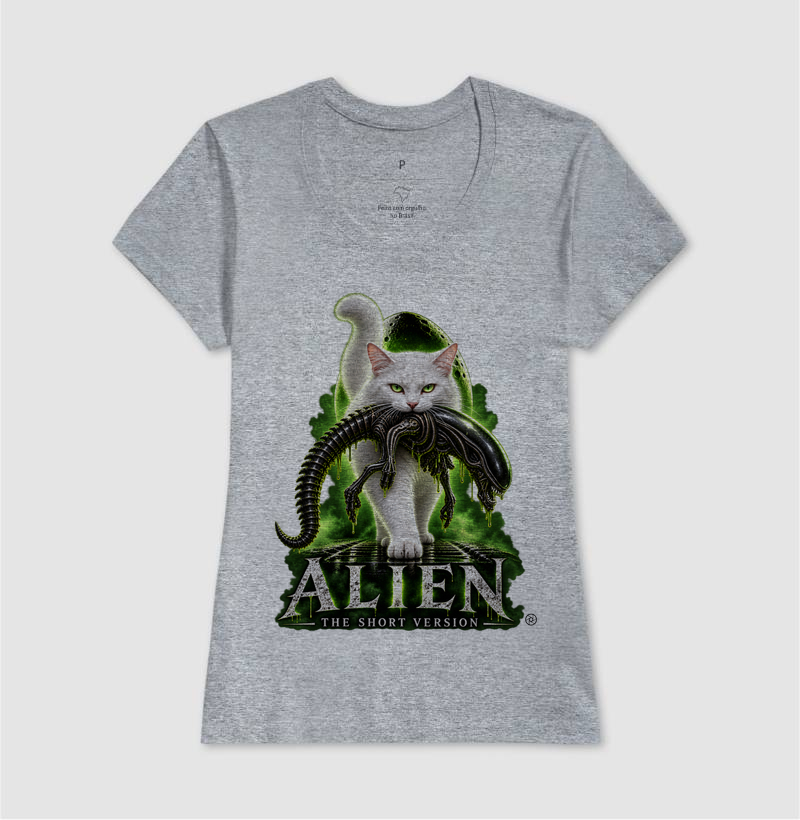 Alien – The Short Version Gatos (branquinho) - Imagem 9