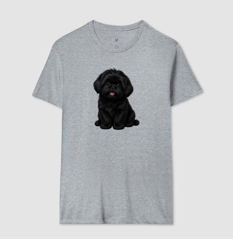 Shih Tzu Preto - Desenho Animado - Imagem 8