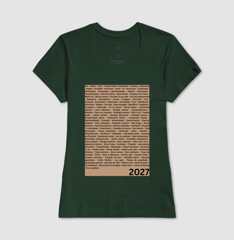 Camiseta Desejos para 2027 – Palavras da Virada - Imagem 12