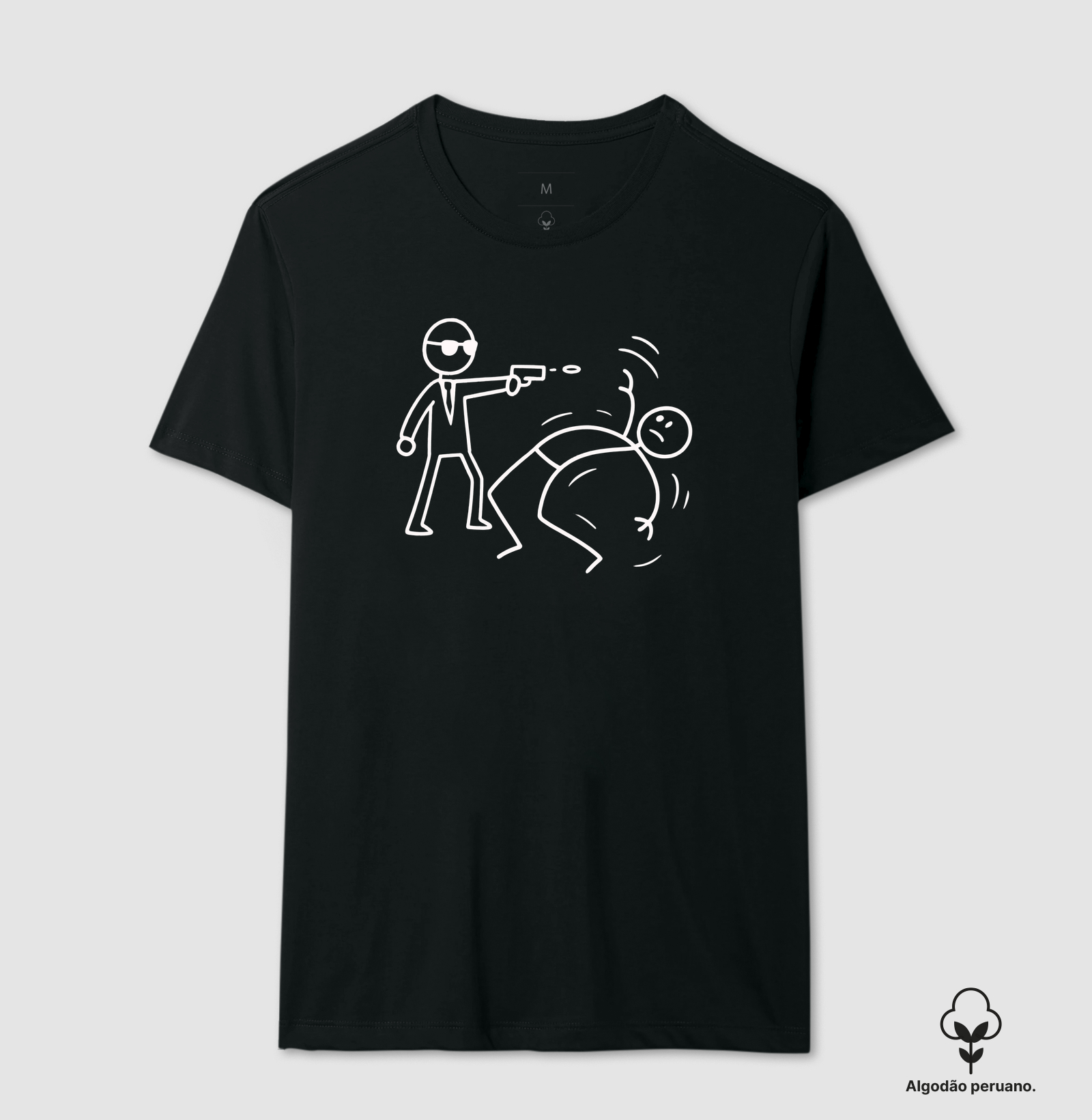 Camiseta Algodão Peruano Bullet Time - Imagem 4