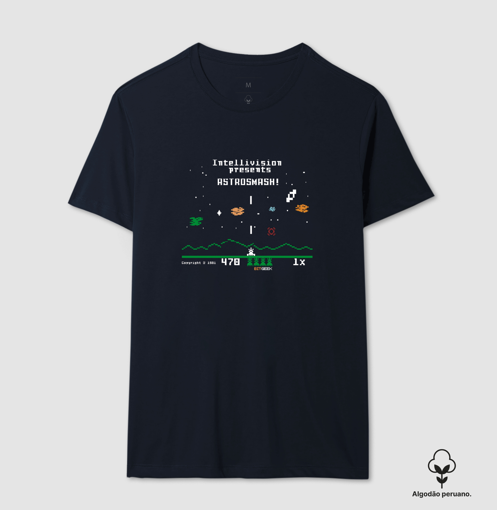 Camiseta Algodão Peruano Astrosmash - Imagem 4