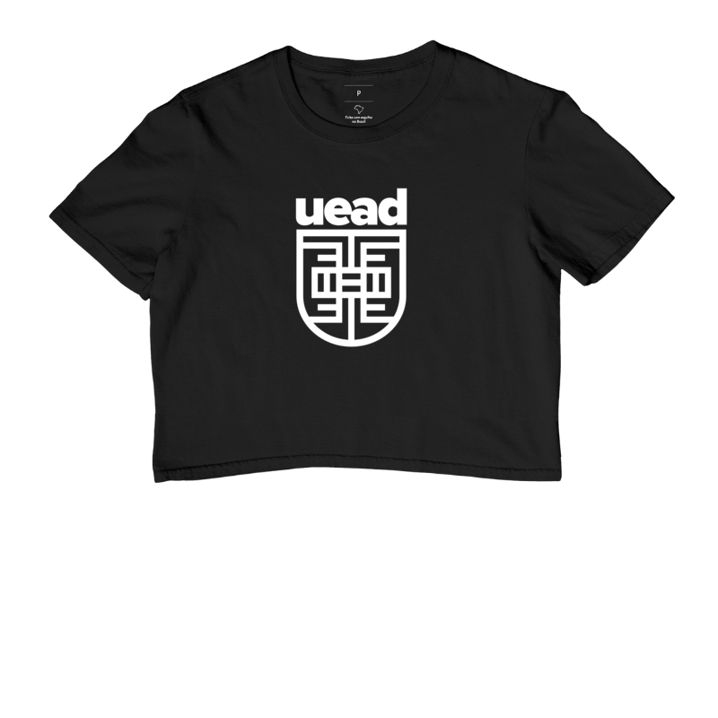 Brasão Uead com escrita - branco - Imagem 2