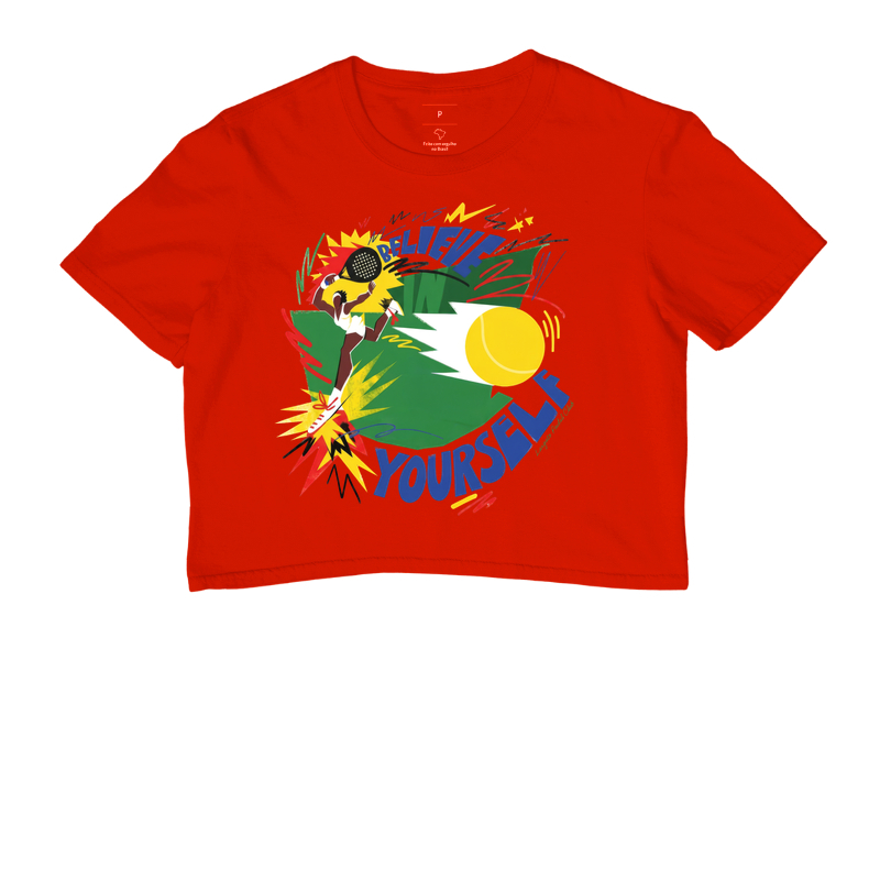 Camiseta Padel Believe In Yourself Retrô - Imagem 7