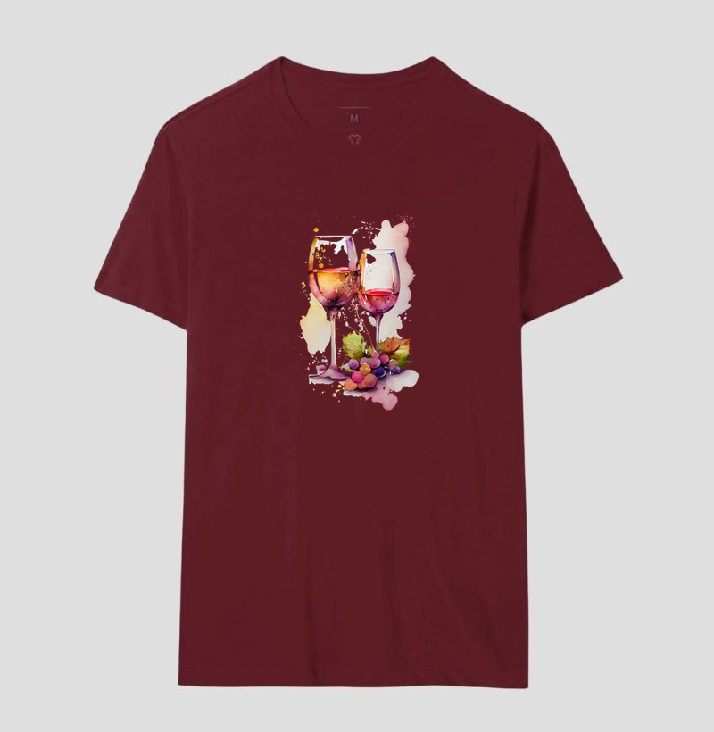 Camiseta Vinho - Brindando com Arte - Imagem 15