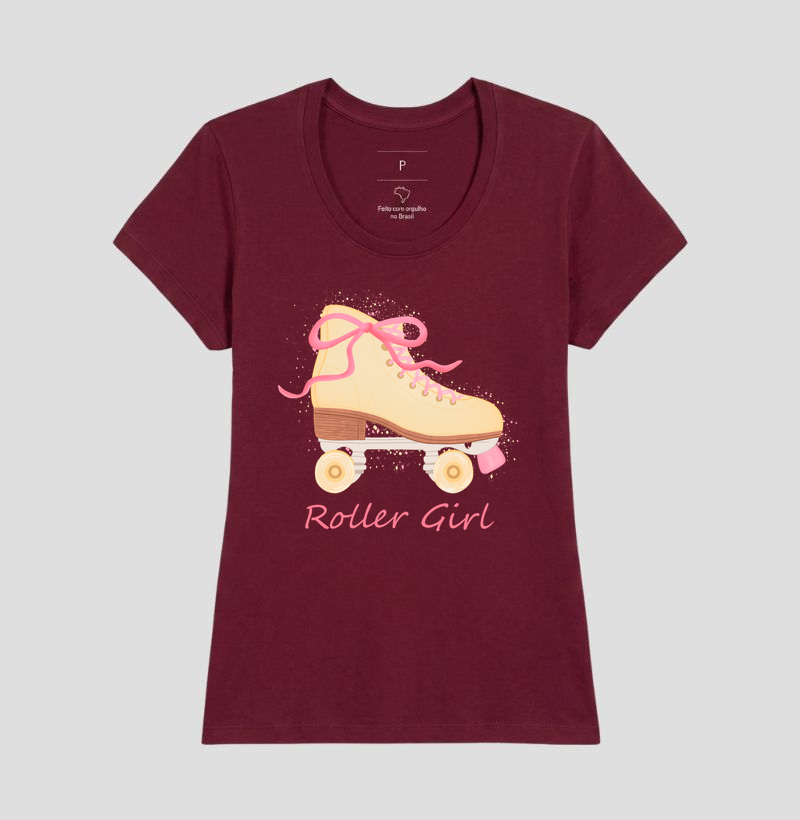 Camiseta Algodão Premium - Roller Girl - Imagem 17