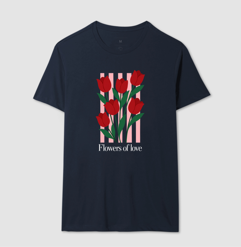 Camiseta Flowers of love - Imagem 6
