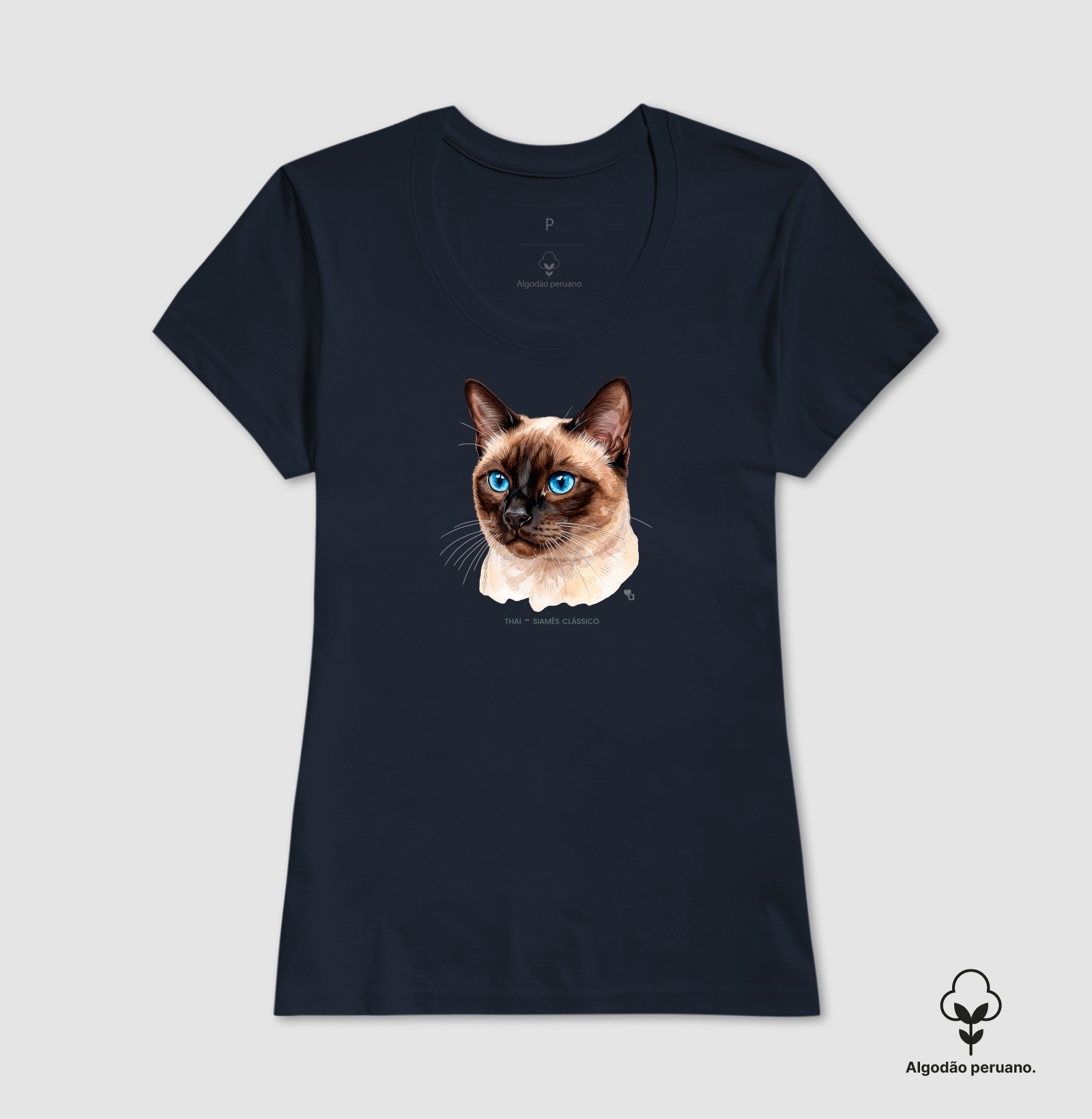 Gatos - Thai - Algodão Peruano - Imagem 7