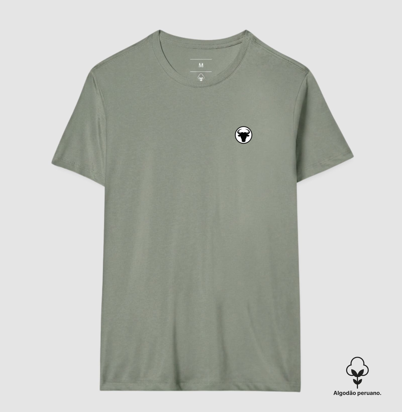 Touro minimalista - Algodão peruano - Imagem 11