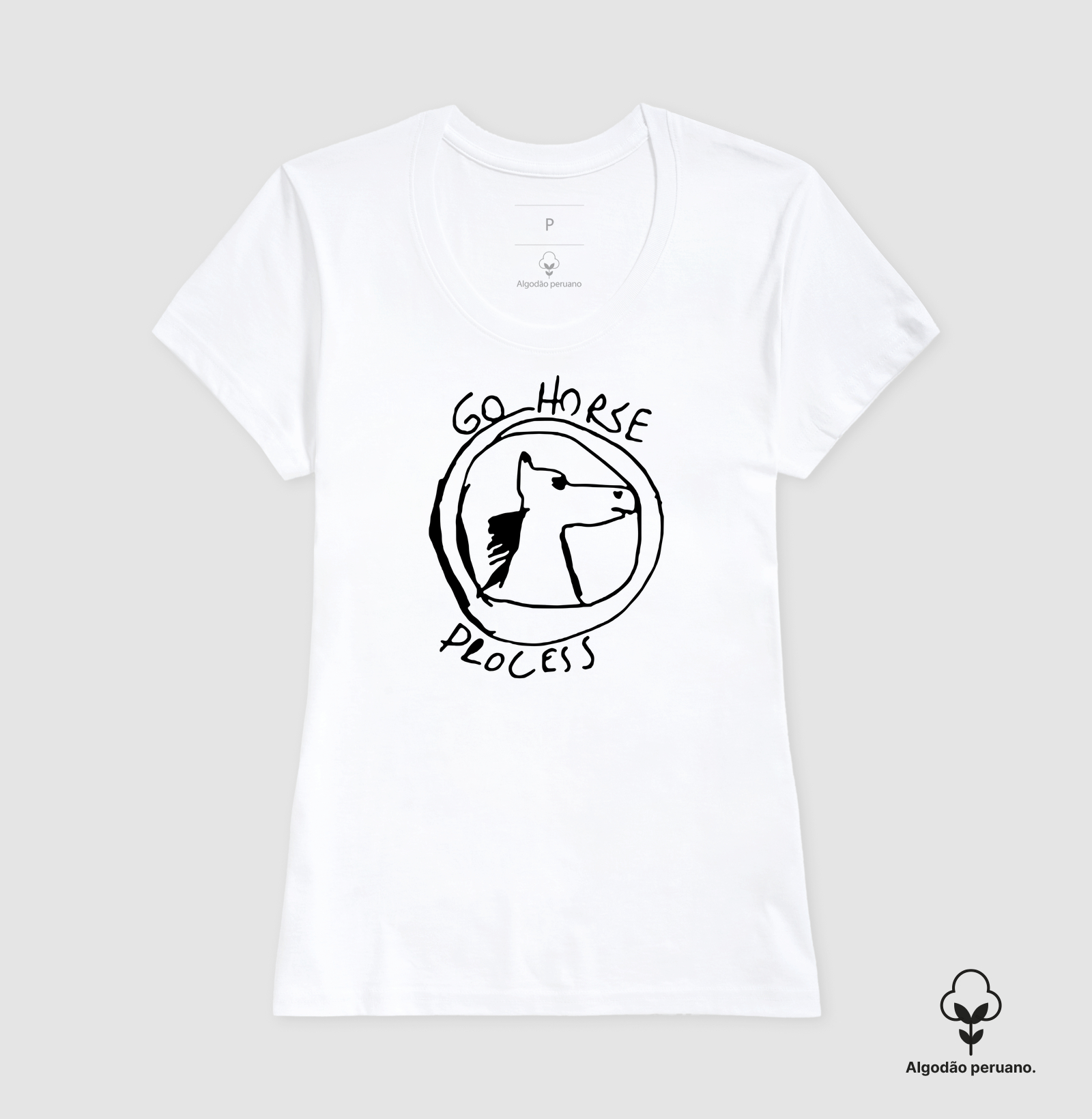 "Go Horse Oficial Logo" T.I - Imagem 11