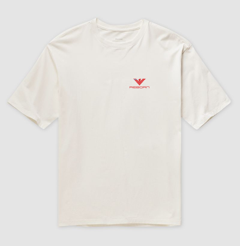 A estampa REBORN celebra o poder do renascimento. Inspirada na águia, símbolo universal de força, visão e liberdade, esta arte representa aqueles que se recusam a ser definidos pelas quedas e escolhem escrever uma nova história a cada desafio - Imagem 4