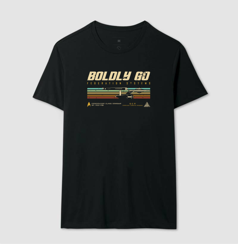 Camiseta Retro Vintage Starship - Imagem 2