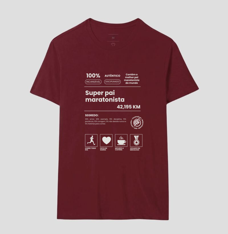 Camiseta Corrida - Super Pai Maratonista - Imagem 10
