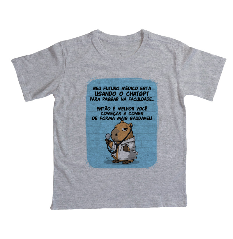 Camiseta Capivara Médico - Imagem 3