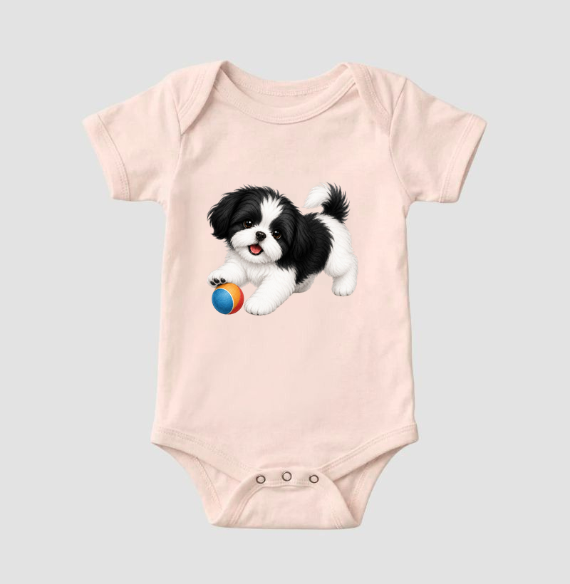 Shih Tzu Preto - Desenho Animado - Imagem 5