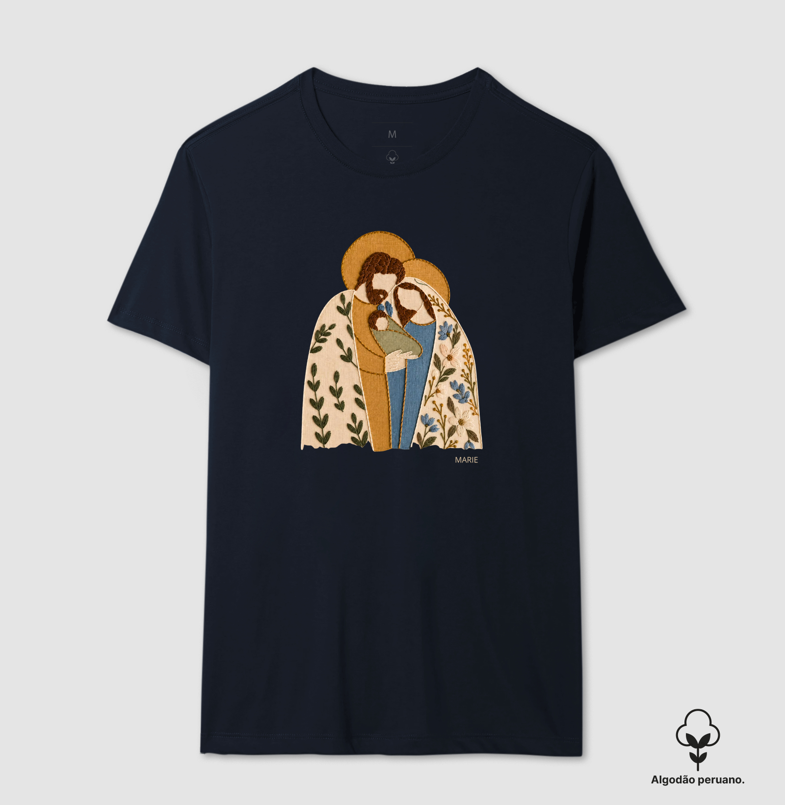 Sagrada Família estilo bordado  - Imagem 7