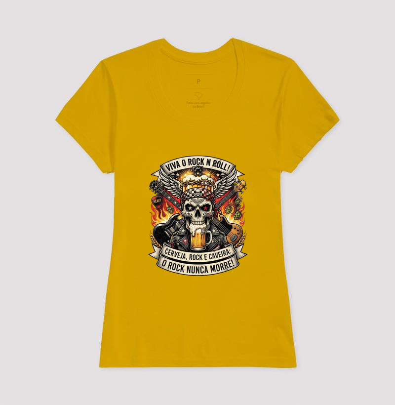 Camiseta Cerveja, rock e caveira - Imagem 15
