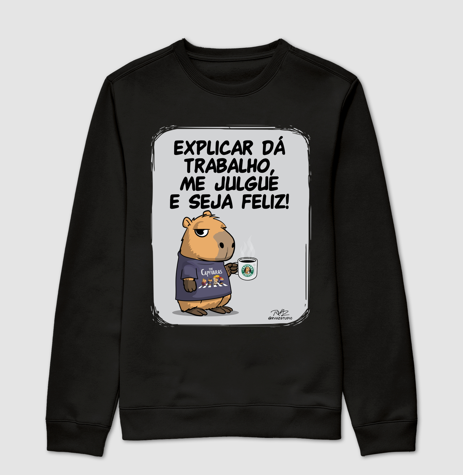 Camiseta Capivara me julgue - Imagem 4
