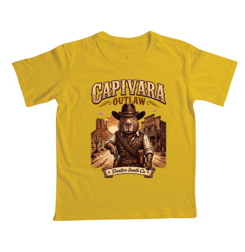 Camiseta Infantil Capivara Country - Imagem 4