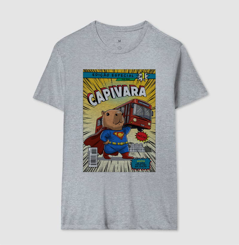 Camiseta Super Capivara - Imagem 8