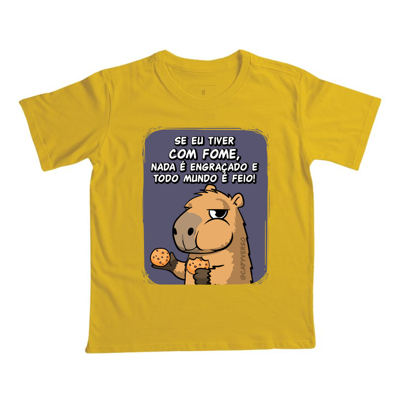Camiseta Capivara com fome - Imagem 4