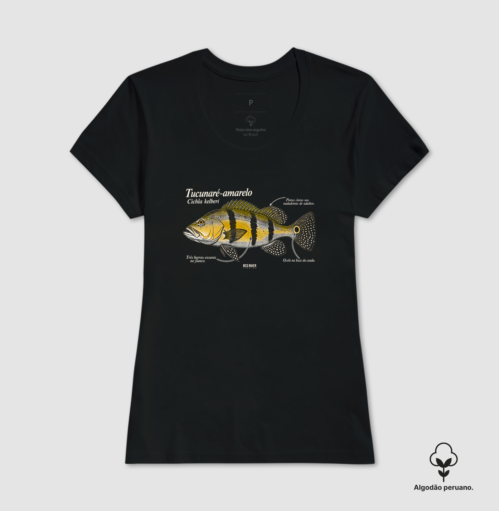 Camiseta Red River – Tucunaré-Amarelo - Imagem 6