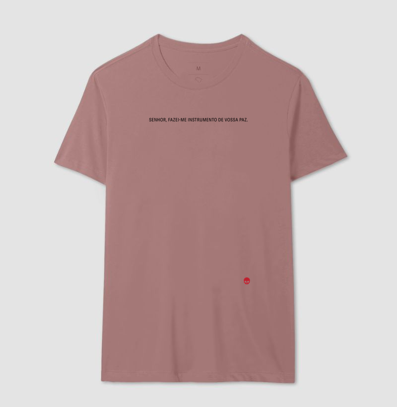 Camiseta São Francisco - Senhor Fazei me instrumento de vossa paz. - Imagem 12