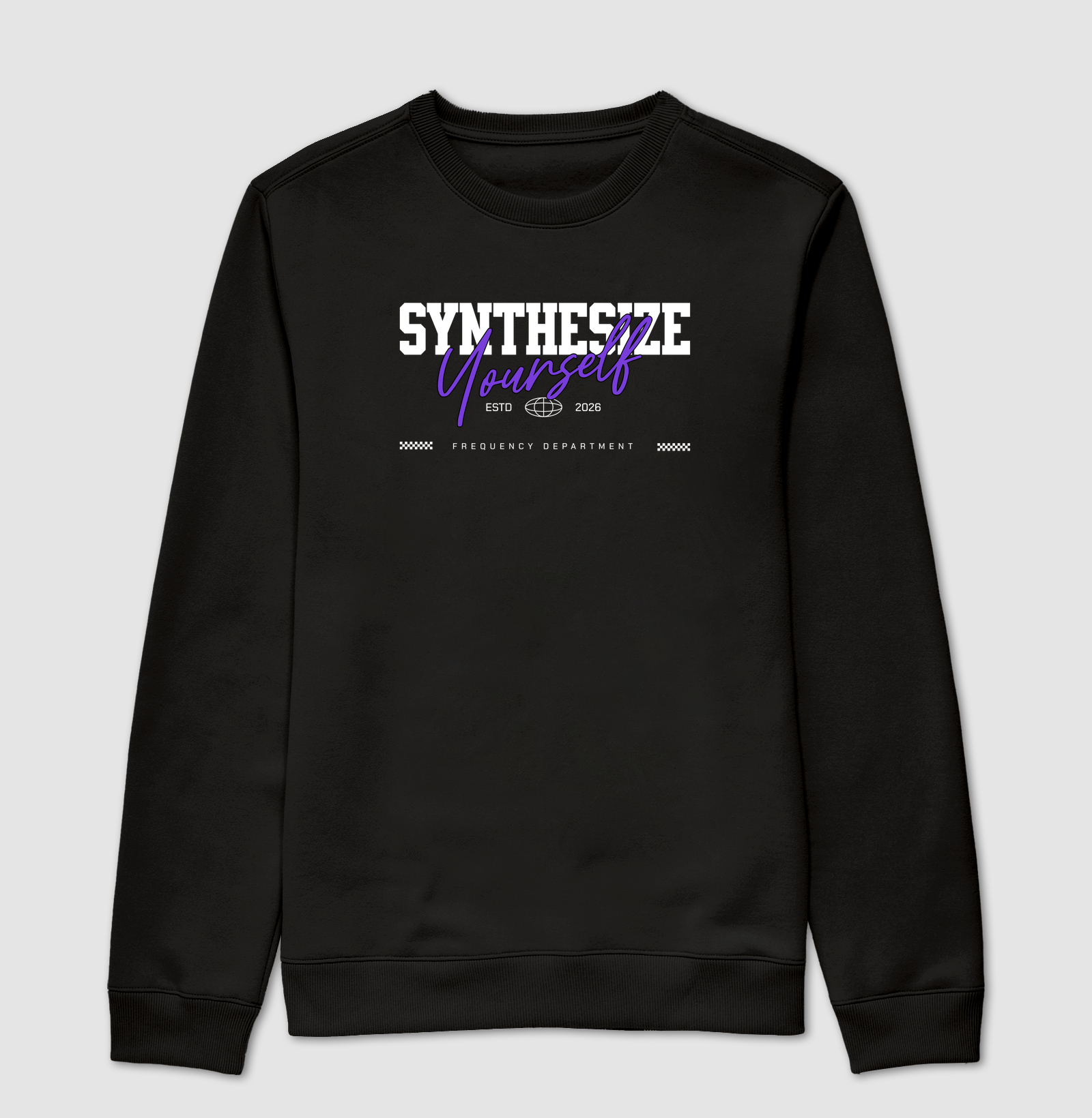 SYNTHESIZE YOURSELF — Suéter Moletom - Imagem 4