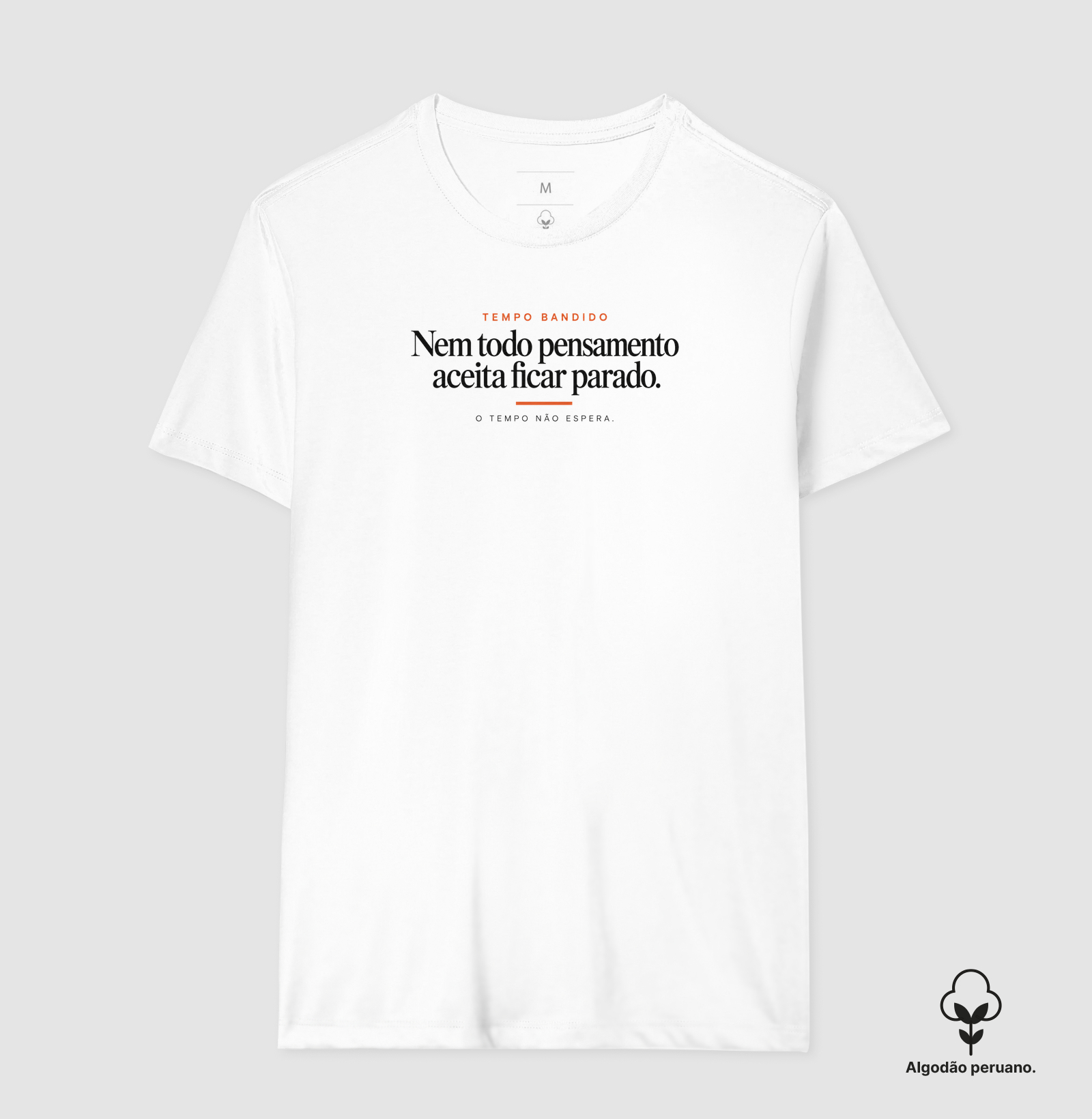 Camiseta Tempo Bandido Em Algodão Peruano - Imagem 5