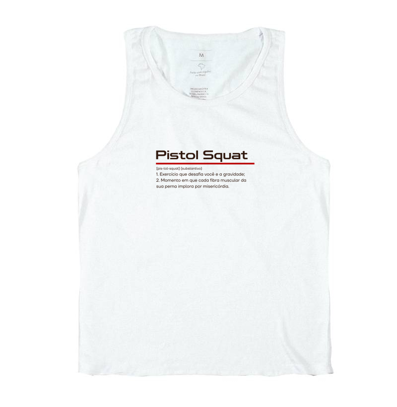 Pistol Squat no dicionário 