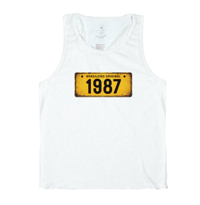 Placa Amarela 1987 - Imagem 2