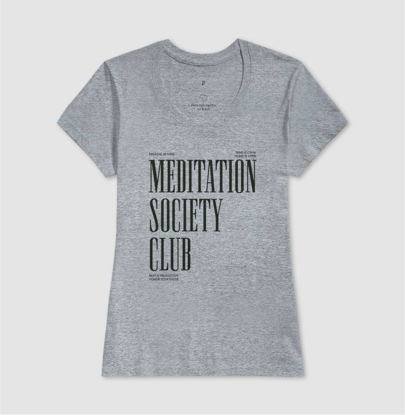 Camiseta - Meditation Society Club - Imagem 11