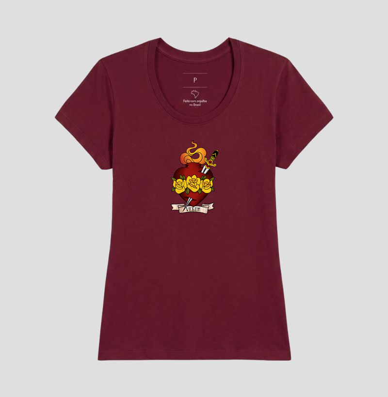 Camiseta Imaculado Coração de Maria - Parceria com ator Juliano Cazarré - Imagem 9
