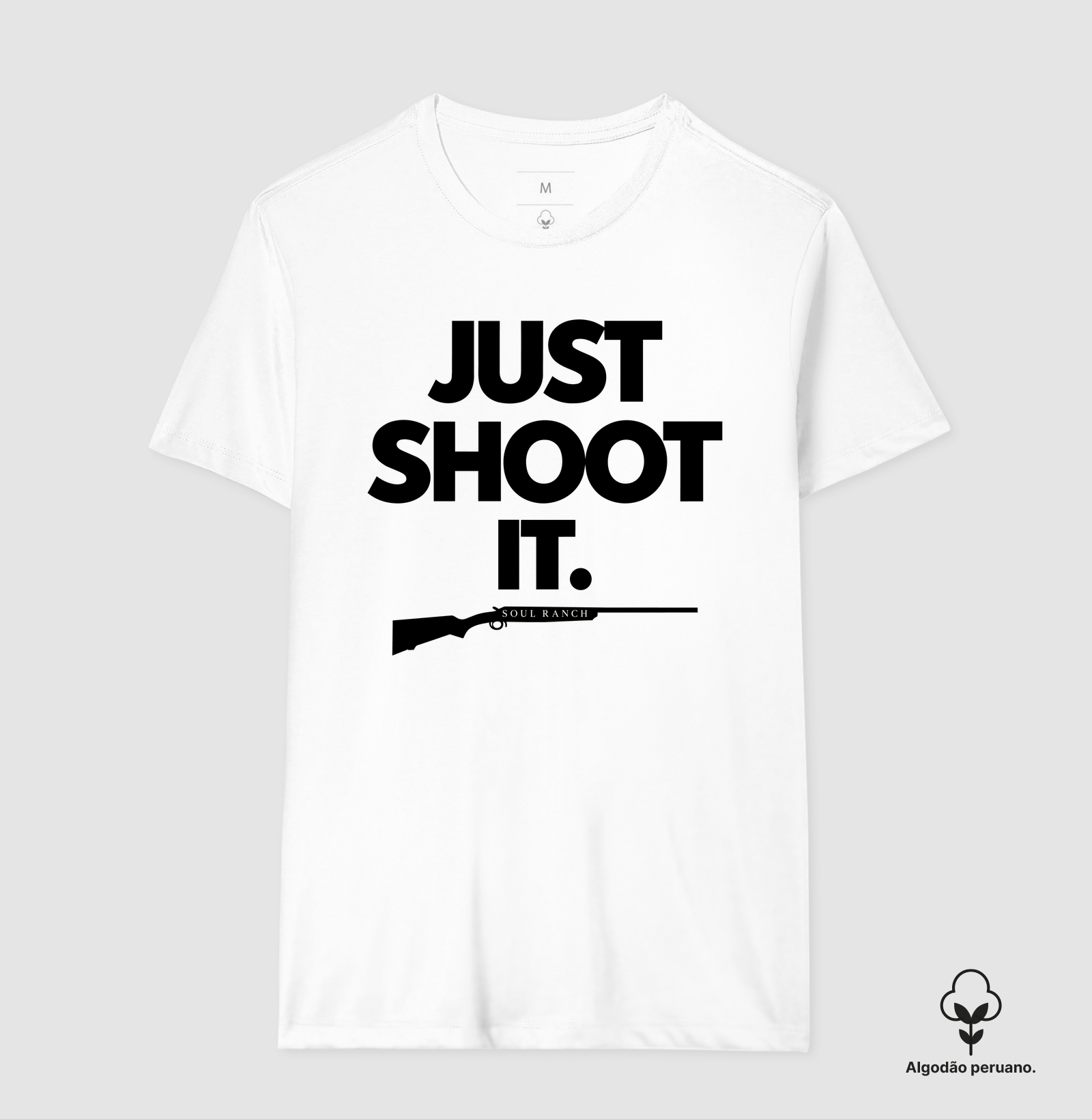 Camiseta Just Shoot It. - Imagem 3