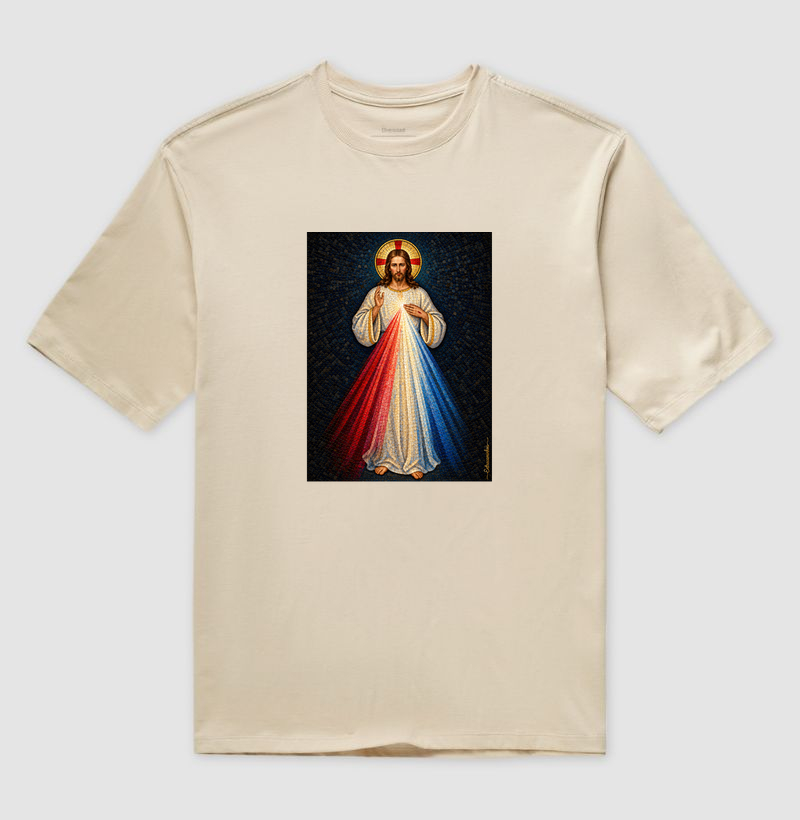 Jesus Misericordioso – Mosaico Sagrado - Imagem 3
